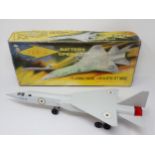 A boxed Marx TSR-2 battery operated Aircraft