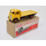 A boxed Dinky Supertoys No.512 yellow Guy Flat Truck