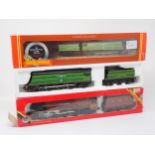 A boxed Hornby 00 gauge Battle of Britain Class 'Spitfire' Locomotive and a boxed Princess Class '