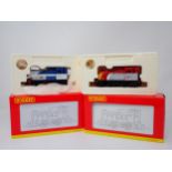 A boxed Hornby 00 gauge Virgin 0-4-0 Class 06 Diesel Shunter and a boxed Class 06 Shunterclub Diesel