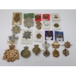 Approximately 60 British Army Cap and other Badges (some possibly restrikes)