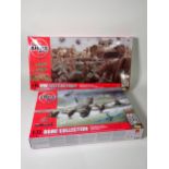 A boxed Airfix 1:72 scale Battle of Britain Memorial Flight Kit Set and a boxed 1:76 scale WWI