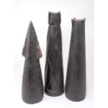 Three modern cast iron Whaling Harpoon Heads