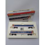 A boxed Hornby Network Suburban two-car Class 466 Unit