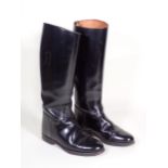 A pair of leather Hunting Boots, UK size 6