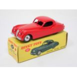A rare Dinky Toys No.157 red Jaguar XK120 with spun hubs