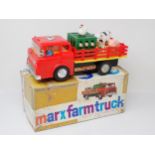 A boxed battery operated Marx Farm Truck