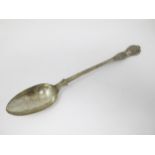 A Victorian silver Basting Spoon, Queen's pattern, Sheffield 1900, 199gms, maker: J. Dixon & Sons