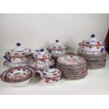 A Wood & Son Royal semi porcelain part Dinner Service, 'Verona' pattern, comprising four oval