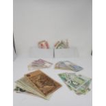 World Banknote Selection to include a small group of US Dollars, Cyprus 2004 £20, white Russia