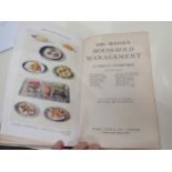 Mrs Beeton's Household Management pub. Ward Lock & Co, new edition, and M.A. Fairclough, The Ideal