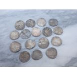 Henry II-III, 16 various Pennies (13 Short Cross, 3 Long Cross) (16)