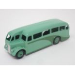 A Dinky Toys No.29E green single decker Bus, mint. Model in green with green hubs in mint condition.