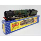 A boxed Hornby-Dublo No.3235 West Country 'Dorchester' Locomotive. Model and box both very good