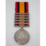 A Queens South Africa Medal to 34335 Pte. M.H.A. Cooper 53rd Company Imperial Yeomanry with Bars,