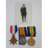 A WWI Group of Medals to 2530 J. Prior, Petty Officer Mechanic, Royal Naval Air Service and 202530