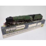 A boxed Wrenn 00 gauge W2228 'City of Birmingham' in BR green livery. Near mint condition, appears