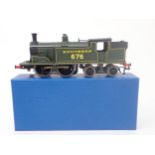 A Classic Collections 00 gauge3-rail C22 0-4-4 LSW M7 in olive SR livery. Locomotive in mint