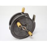 A W.H. Dingley 'The Climax' 4 1/4in Salmon Reel made for W. Haynes & Son, Cork