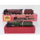 A boxed Hornby-Dublo 2-rail No.2220 'Denbigh Castle' and a boxed No.2226 'City of London'. Both very
