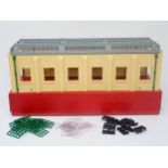 A boxed Hornby-Dublo No.5005 Engine Shed, near mint and boxed. Engine Shed has had the drain pipe