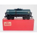 A boxed Hornby-Dublo No.4685 Caustic Liquor Bogie Wagon, unused. Wagon in mint condition showing