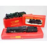 A boxed Hornby 00 gauge R550 2-10-0 Locomotive, a boxed R350 4-4-0 L1 SR Locomotive and a boxed R052