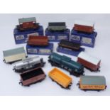 Five boxed Hornby-Dublo SD6 Wagons, an unboxed Caustic Liquor Wagon, an unboxed brown Mineral