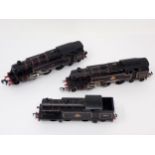 Three unboxed Hornby-Dublo 3-rail Locomotives converted to 2-rail including; rare 2-6-4T 80059, 0-