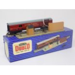 A boxed Hornby-Dublo D1 T.P.O. Mail Van Set. Coach has been lightly run. Box in superb condition,
