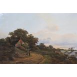 WALTER WILLIAMS (1834-1906) Near Maidstone, Kent, signed, inscribed as title on a label verso, oil