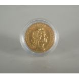 George I 1718 Gold Quarter Guinea