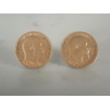 Edward VII Gold Half Sovereigns, 1904 and 1906 (2)