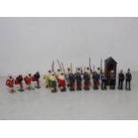 Twenty Britains Figures of North African Bedouin, French Foreign Legion Soldiers, British Soldiers