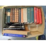 Box: Bristol and other Archaelogical Society volumes, and other reference books; (box)