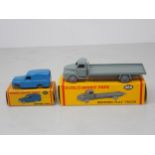 Dublo Dinky Toys 063 Commer Van and 066 Bedford Flat Truck, mint and boxed Both models in mint