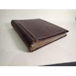 A Victorian Photograph Album with views of London Bridge, other London landmarks, York, Scarborough,