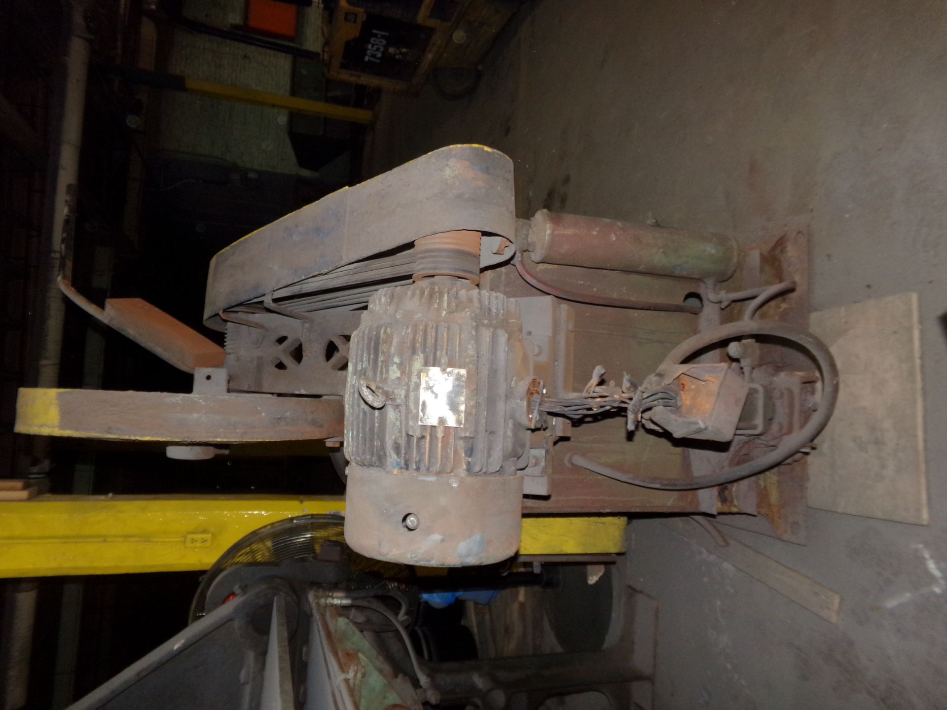 Chopsaw 20" dia 15hp motor 38"w x 52"d x 82" h (height at top of extended handle) - Image 12 of 12