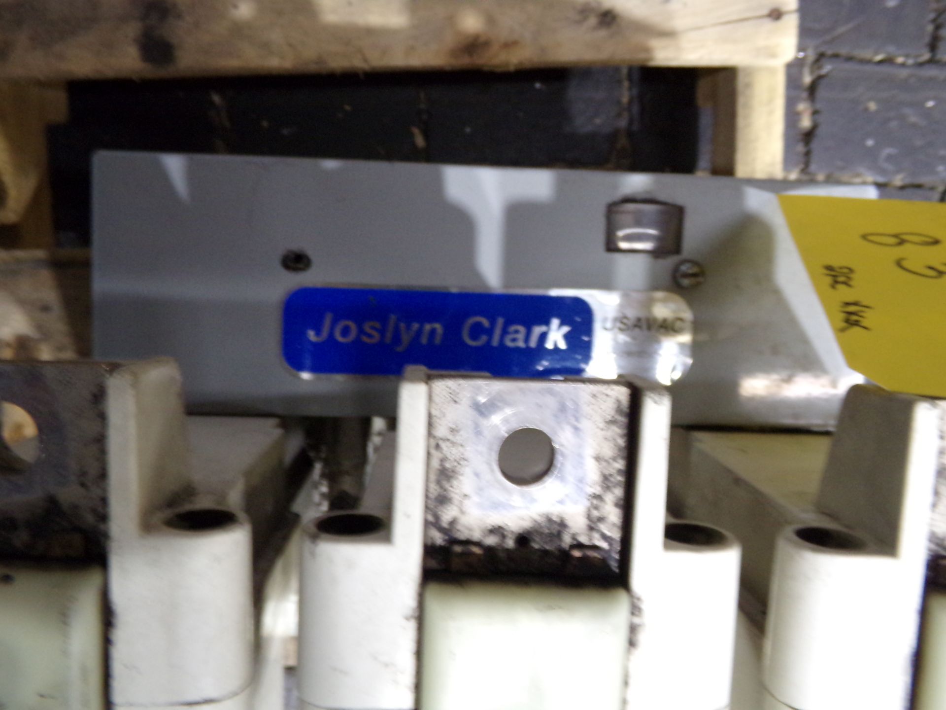 joslyn clark usavac vacuum contactor mvc77u036a50-76 2 pc bundle 7.2kv 400 amp 3 ph - Image 8 of 8