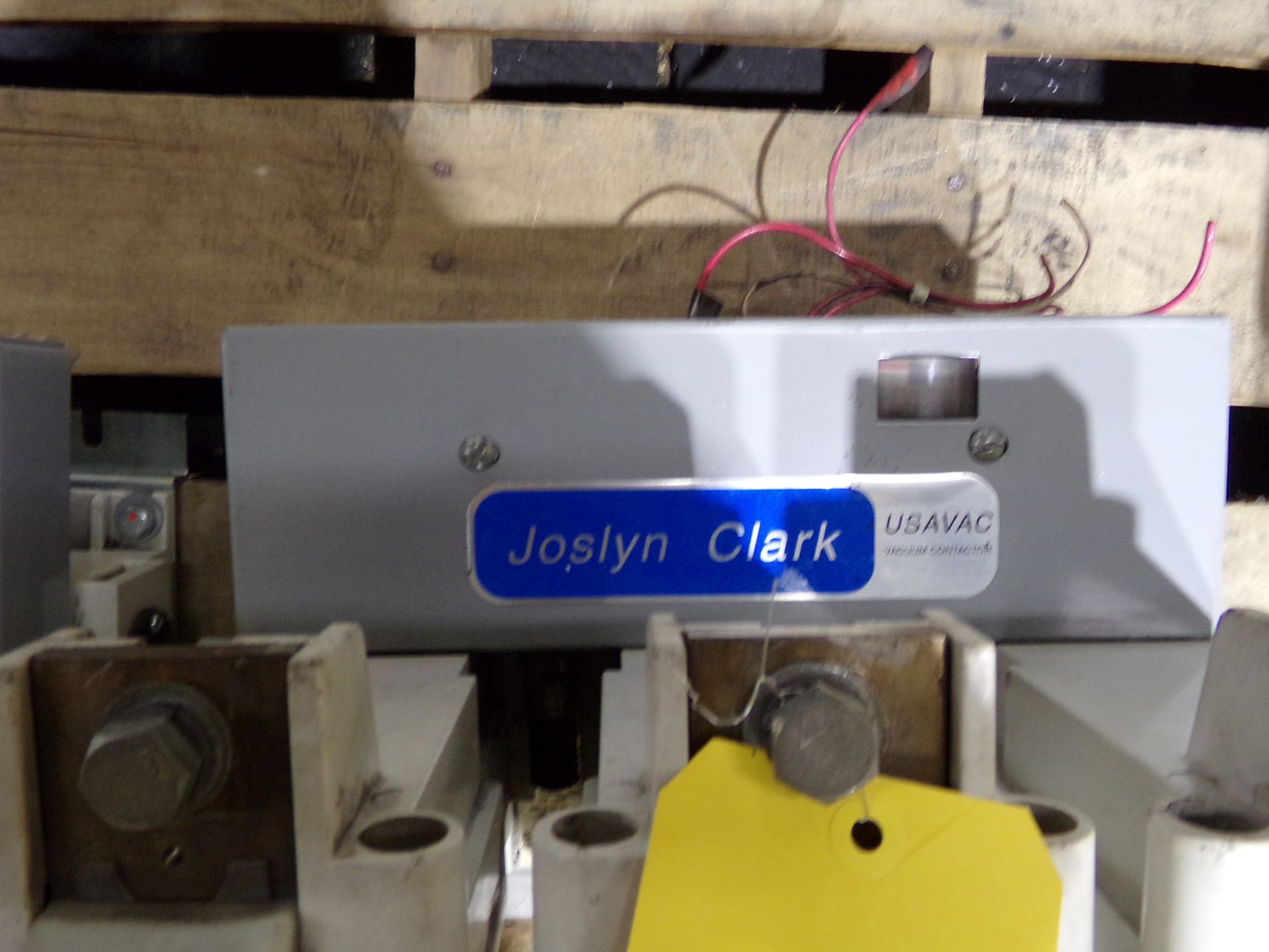 joslyn clark usavac vacuum contactor mvc77u036a50-76 2 pc bundle 7.2kv 400 amp 3 ph - Image 4 of 6