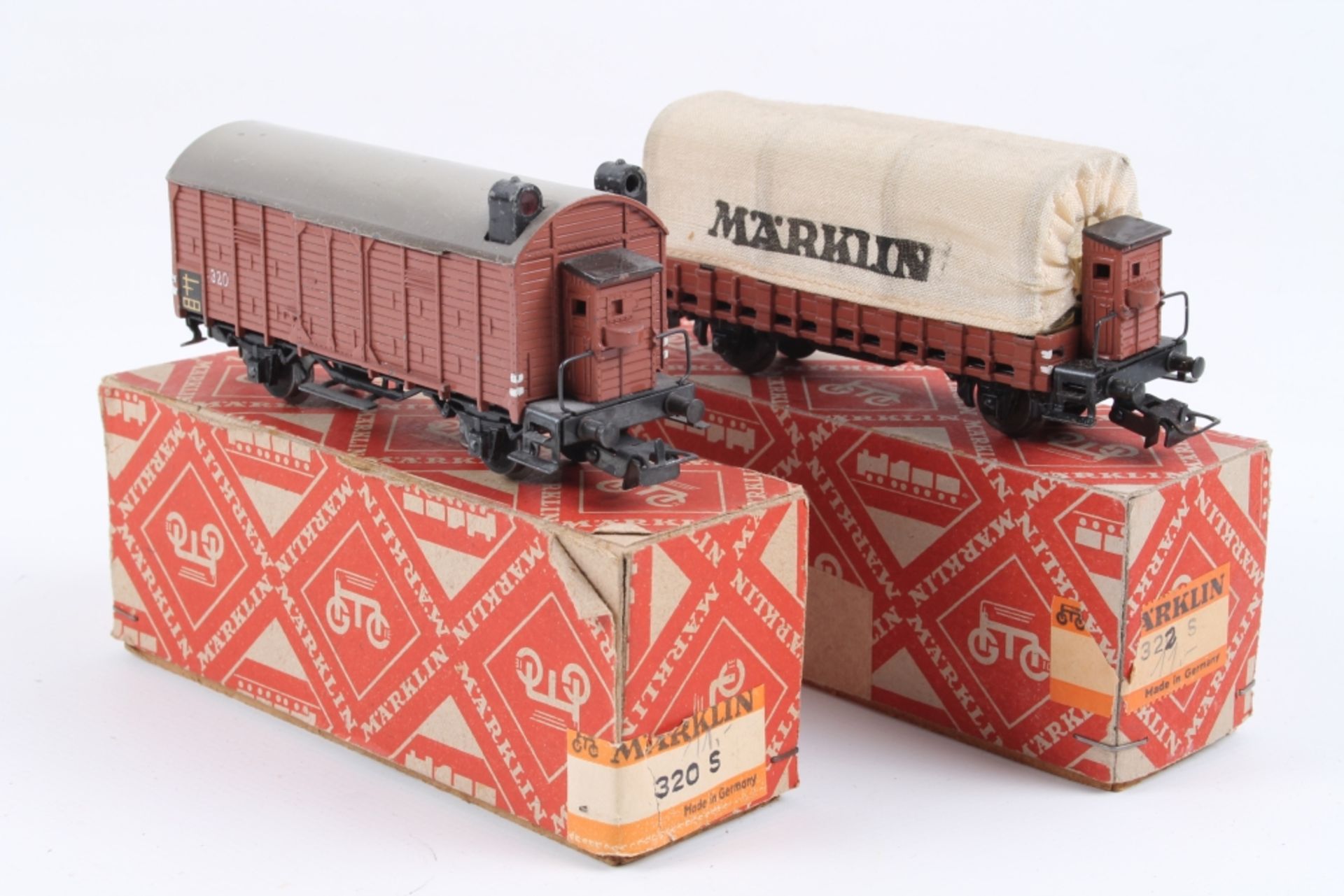 Märklin zwei Gussgüterwagen