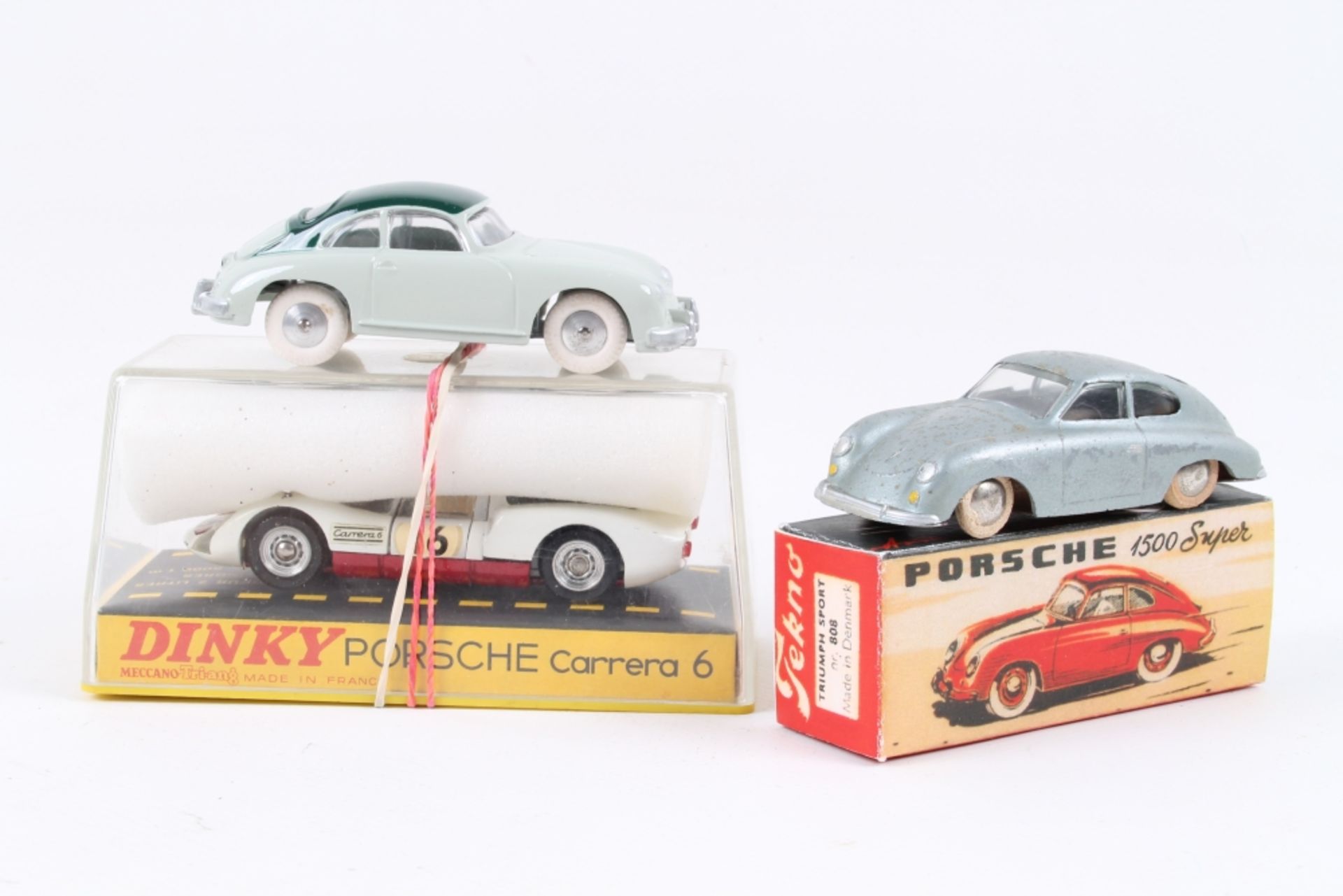Drei Porsche Modelle
