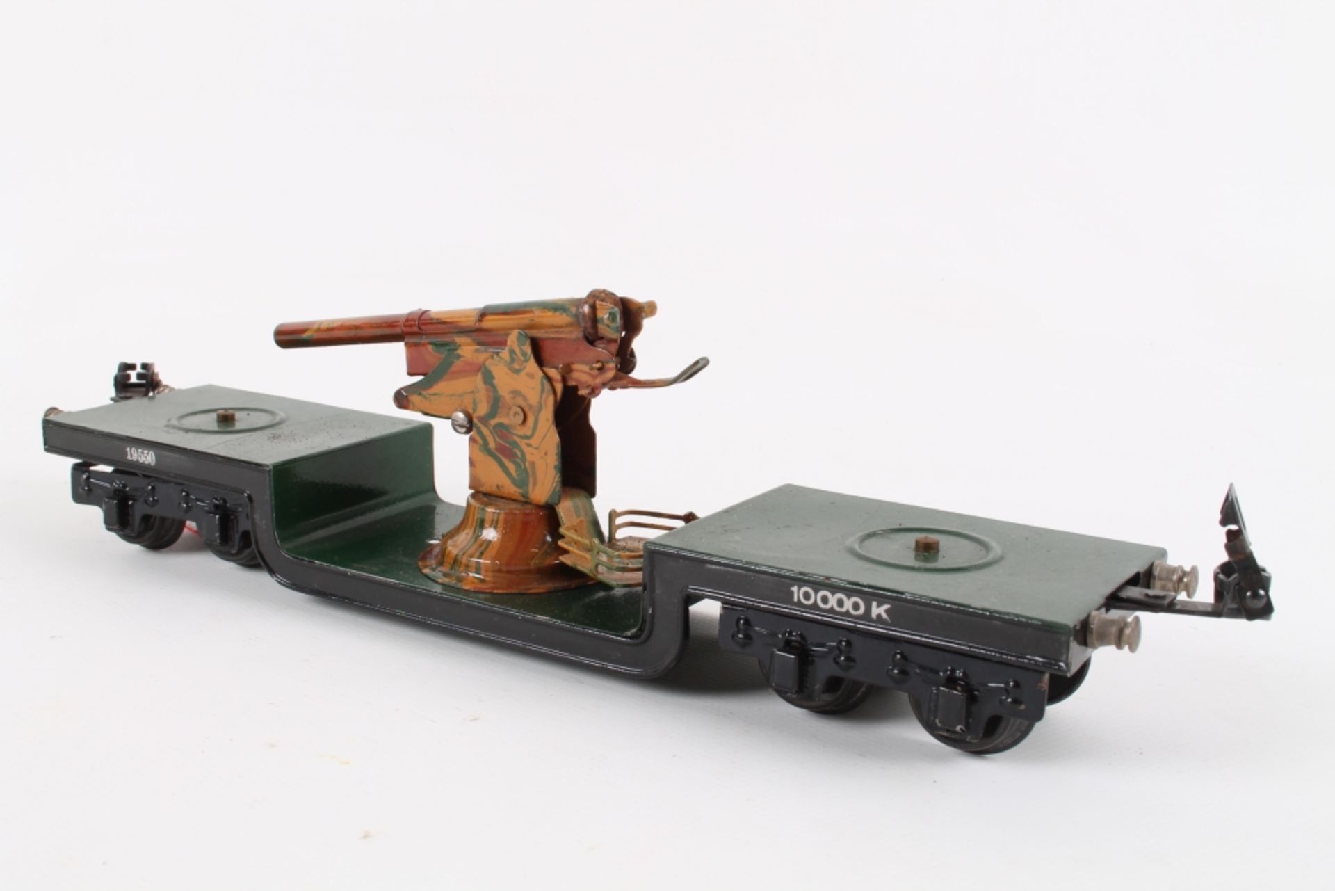 Märklin Tiefladewagen mit Flak