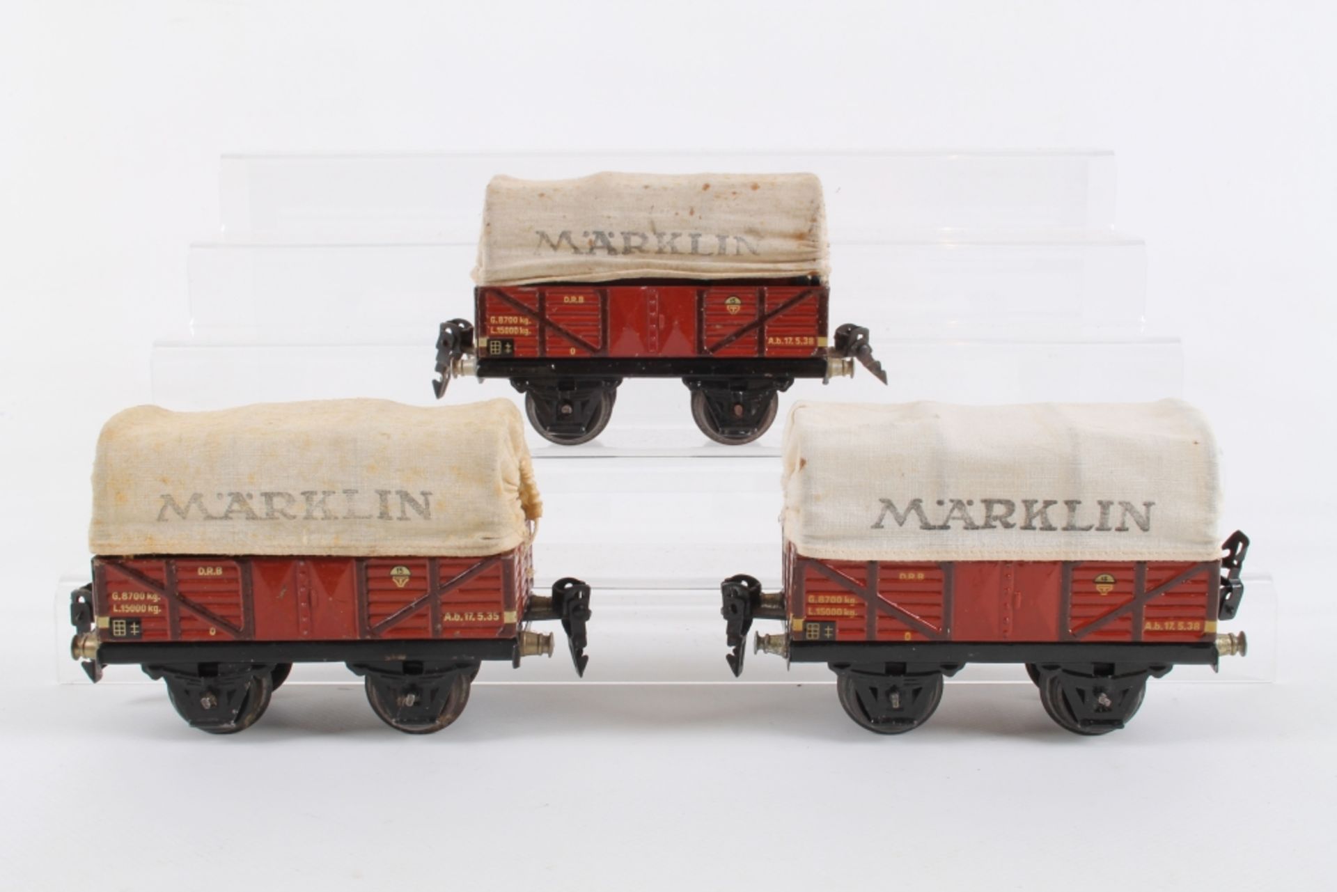 Märklin drei Planewagen