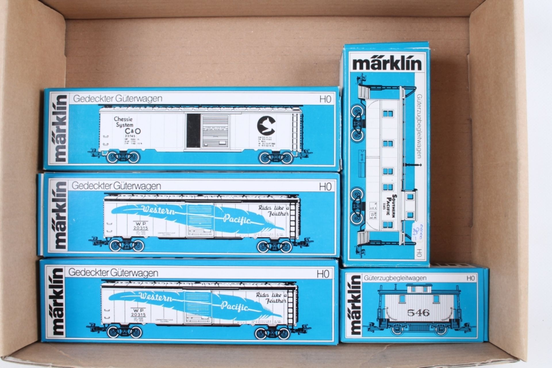 Märklin 5 Güterwagen