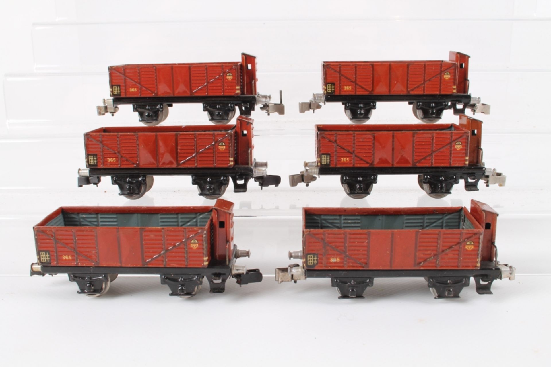 Märklin sechs Blechwagen