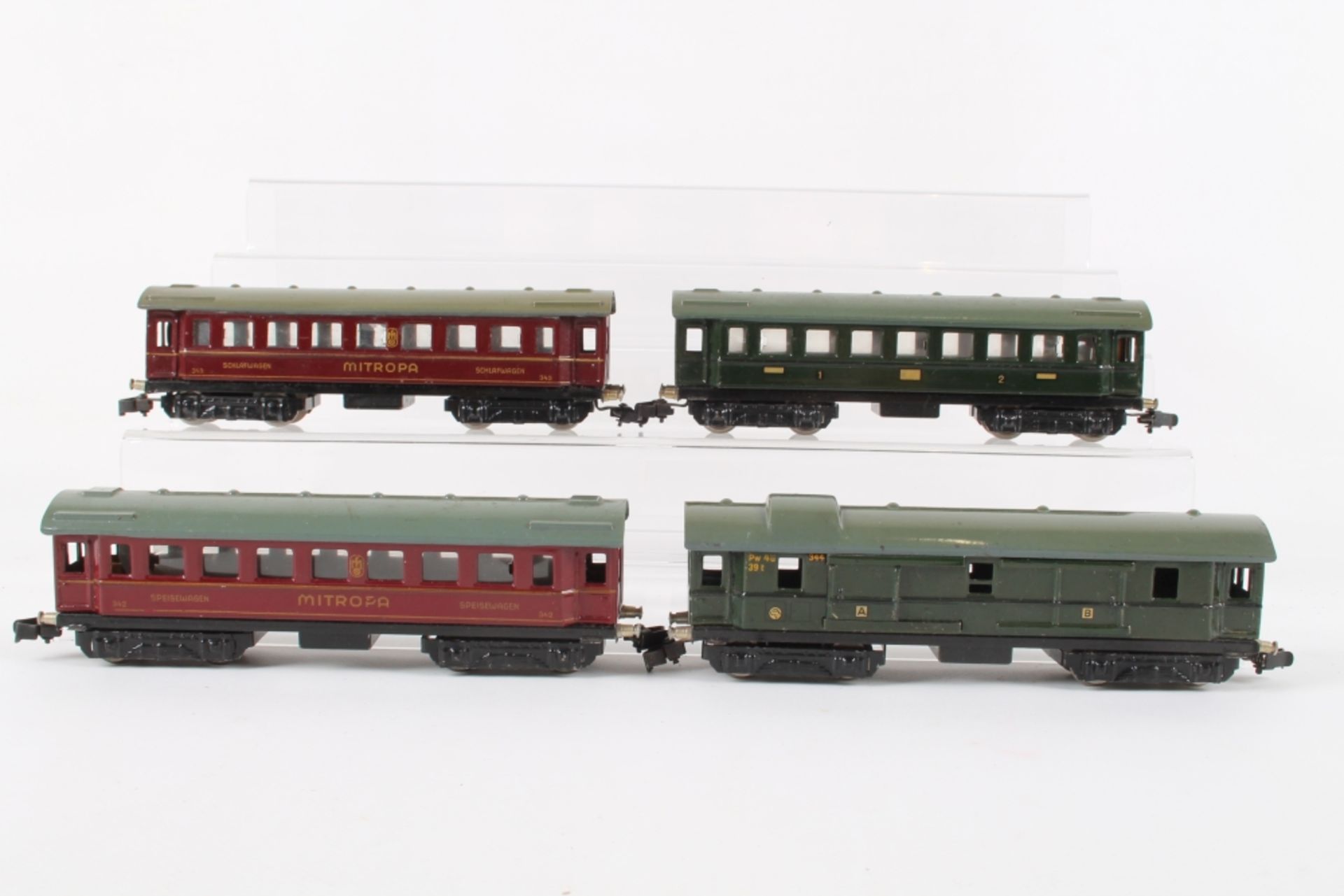 Märklin vier 340er Wagen