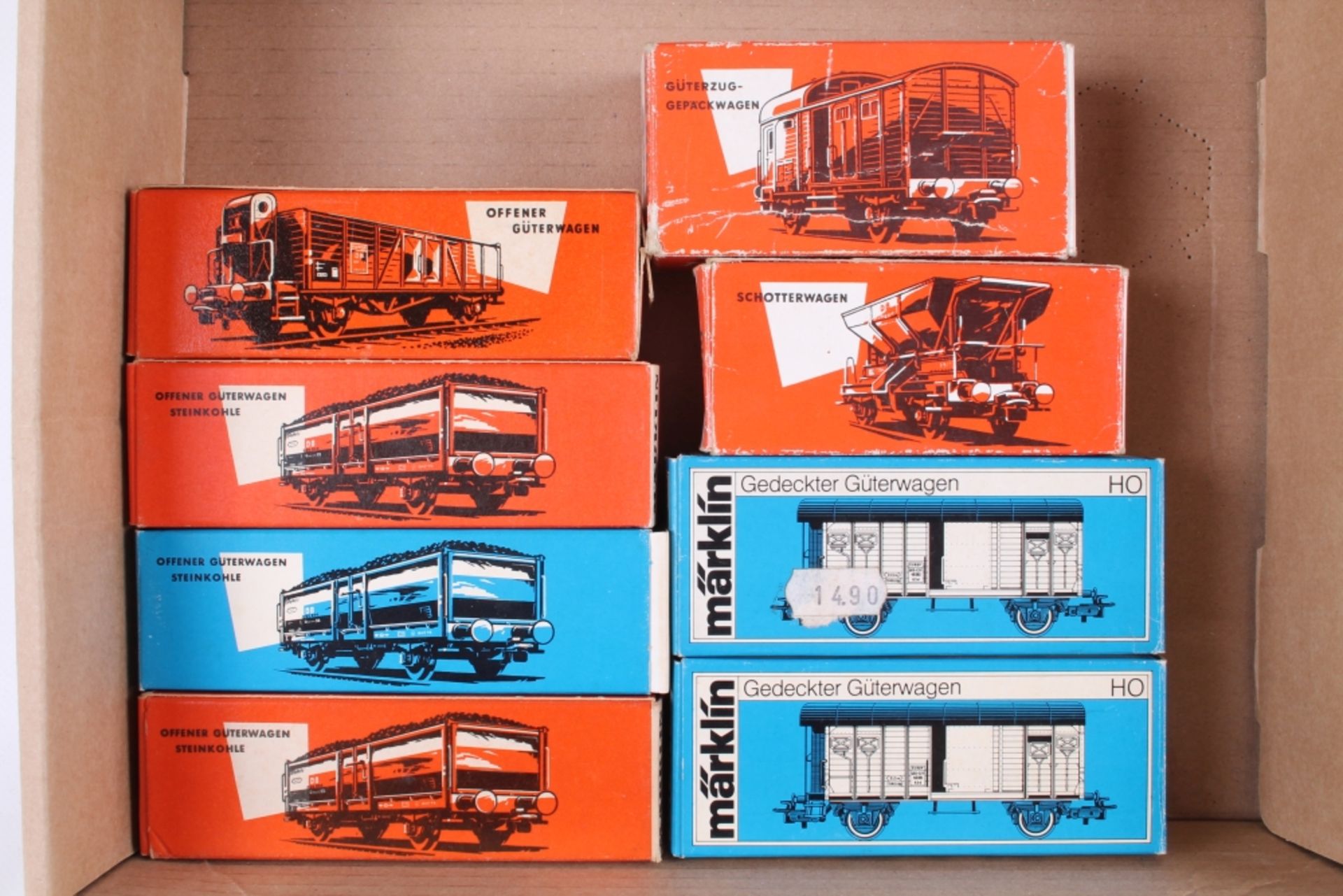 Märklin, 8 Güterwagen