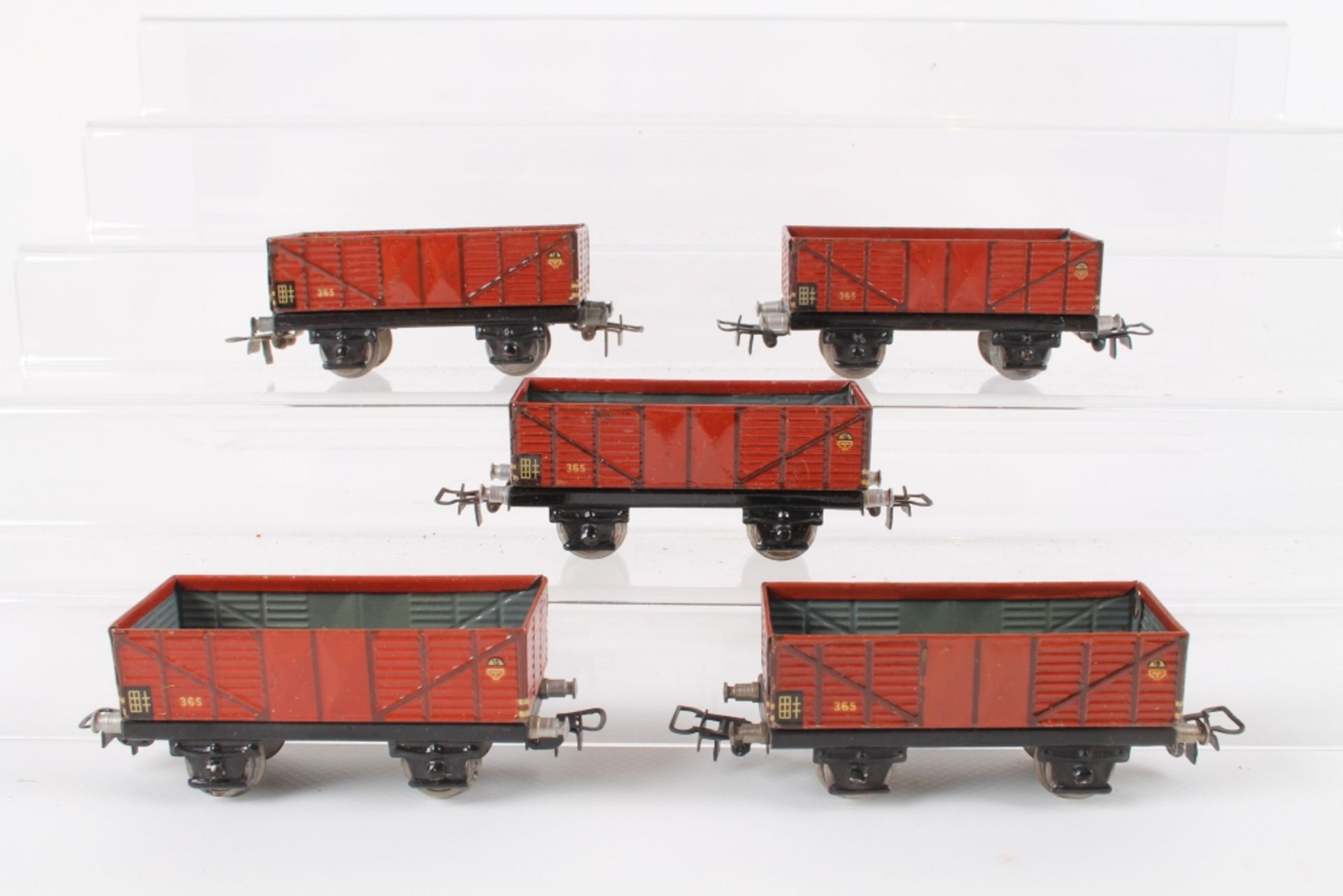 Märklin fünf Blechwagen