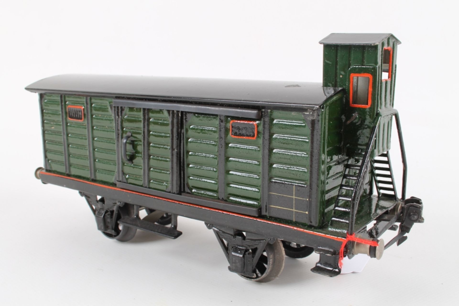 Märklin gedeckter Güterwagen mit Schlusslichtern